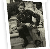 Lloyd John Keleny in England, 1945